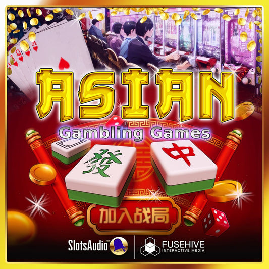 Mahjong, Pachinko, Baccarat, Sic Bo, Keno & More - Asian Gambling Game Music & Sound Effects Library