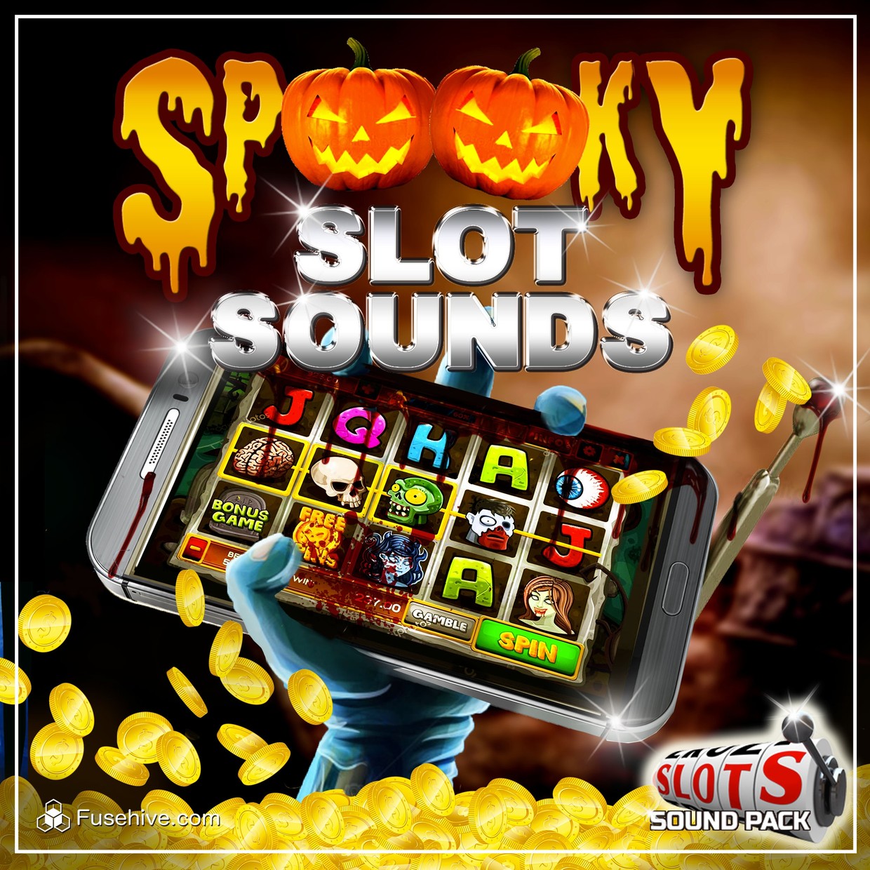 Halloween Slot Game Sound Effects Library – Spooky Casino Music, Scary Voices and Horror Gambling Sounds