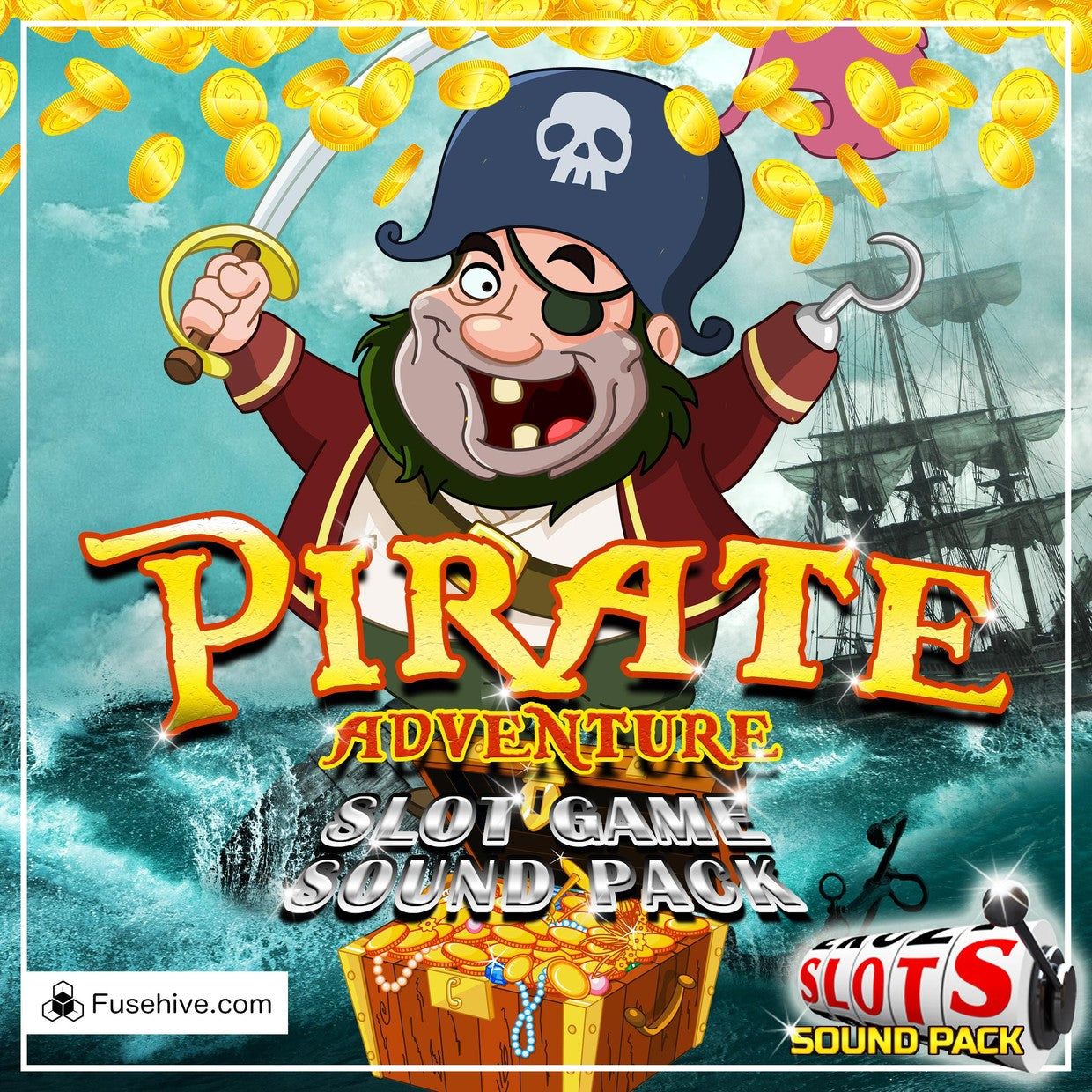 Pirate Slot Game Music & Sound Effects Library – Caribbean Adventure Royalty-Free SFX